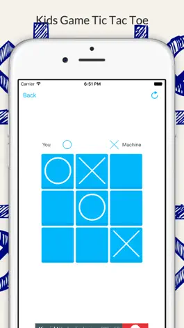 Game screenshot Tic Tac Toe - The Kids Fun Game-Free hack