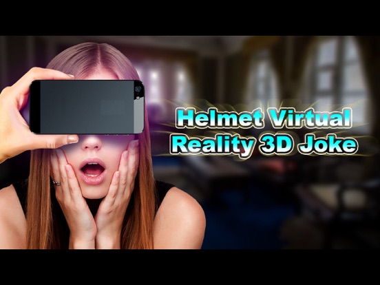 Шлем Виртуальной Реальности 3Д Шутка на iPad