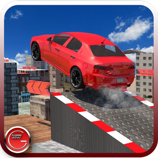 Car Roof Jumping Stunts 3D Icon