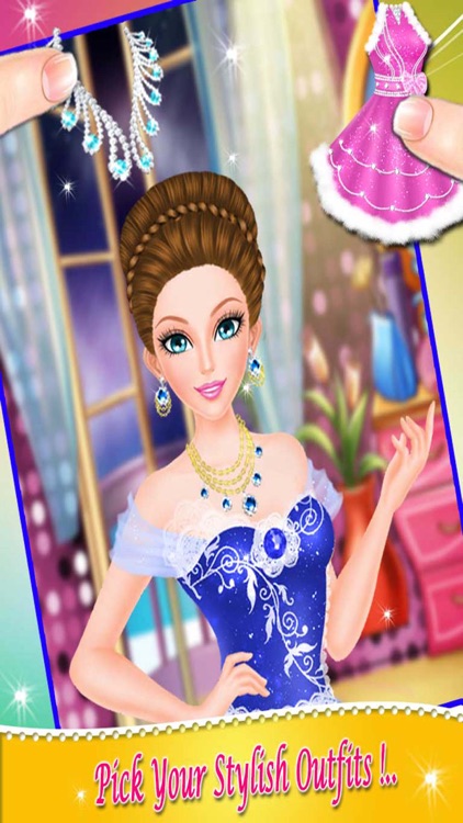 Beauty Queen Makeover Salon for girls screenshot-3