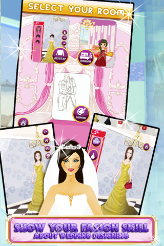 Wedding Girl Dress Up Salon Room Designing and Painting screenshot 3