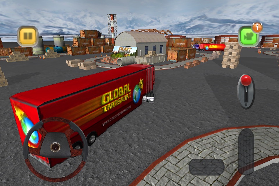 Truck Sim: Everyday Practice - 3D truck driver simulator screenshot 4