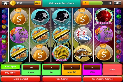 80's Disco Funky Rock Club Party Slots Pro screenshot 2