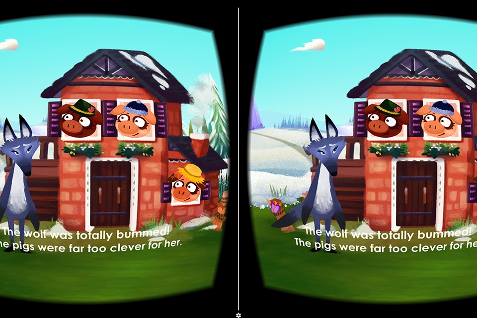 Three Little Pigs VR screenshot 2