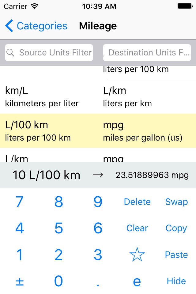 Convert Units Easy - metric to imperial units screenshot 3