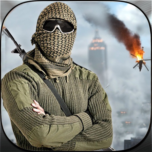 SWAT Team Mountain Sniper Shooter Strike Force 3D Icon