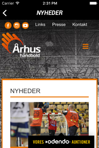 Århus Håndbold – Vores hold screenshot 3
