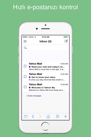 Safe web for Yahoo: secure and easy email mobile app with passcode. screenshot 2