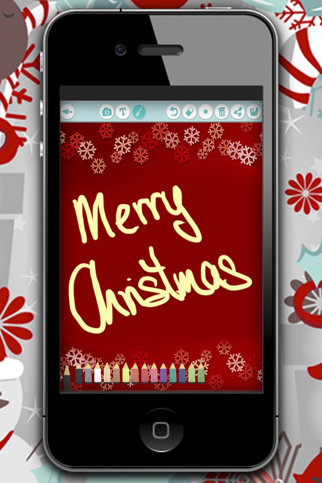 Crea felicitaciones de navidad – tarjetas personalizadas para felicitar las fiestas y desear  feliz año nuevo screenshot 2