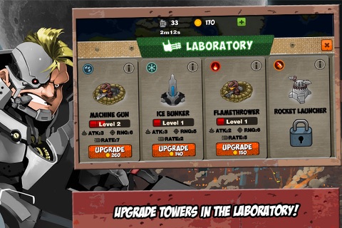 Aliens Invasion TD Heroes - Save the Earth screenshot 4