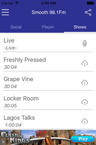 Smooth FM Lagos screenshot 2