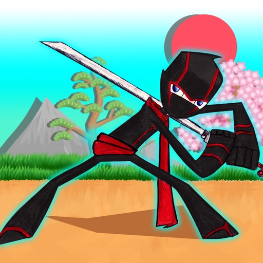 Ninja Samurai Combat-Warrior Fight:Classic Parkour Fighting Game iOS App