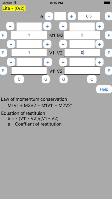 How to cancel & delete Collision Calculator Lite from iphone & ipad 2