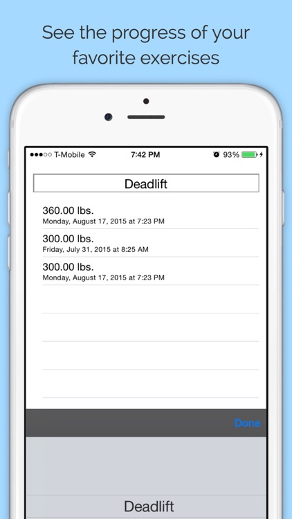 Muscle Journal - workout tracker and weightlifting log screenshot-3