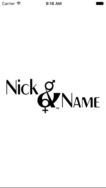 Nick&Name