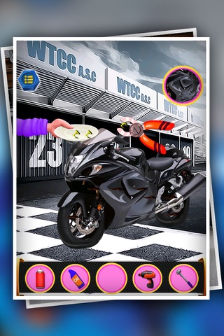 sport bike games - washing game screenshot 3