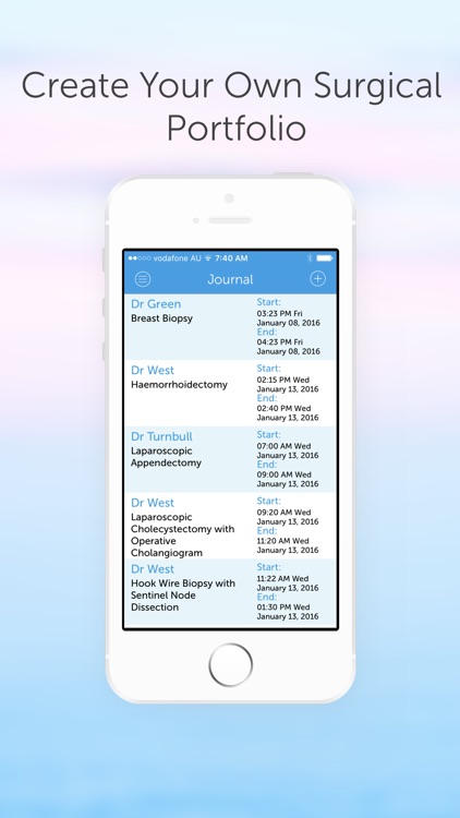 ScrubUp - Surgical preferences at your fingertips