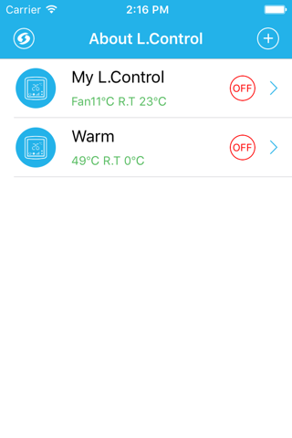 智慧温控 (WiFi_Thermostat) screenshot 2