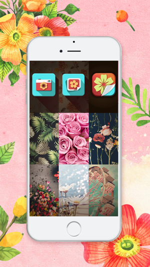高清花卉壁紙 - 有趣的鎖屏背景和盛開的花朵主題為iPhone(圖4)-速報App
