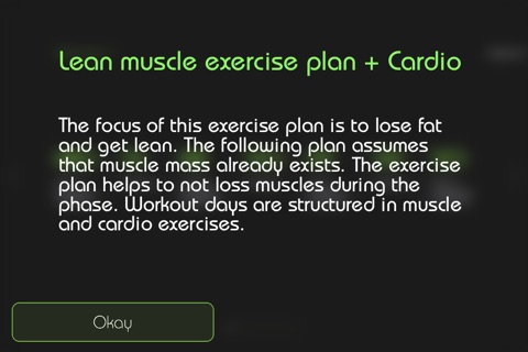 Trainingsplan zur Definition screenshot 2