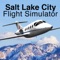 Explore beautiful Salt Lake City by air in this flight simulator