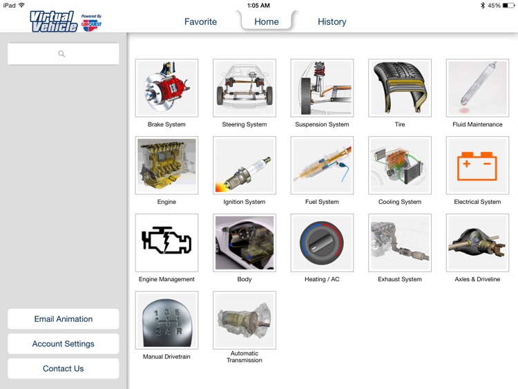 CARQUEST Virtual Vehicle