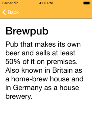 Beer Glossary A-Z screenshot 4