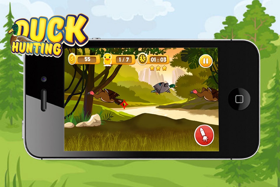 Duck Hunting 2D - Hunt Waterfowls in The Forest to Become The Best Duck Hunter screenshot 4