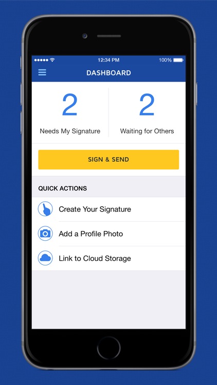 download the docusign app