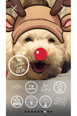 Christmas Cheer: FREE Photo Stickers App screenshot 4