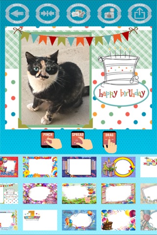 Happy birthday photos frames screenshot 4