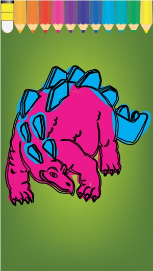 Dinosaur Coloring book and learn abc Alp