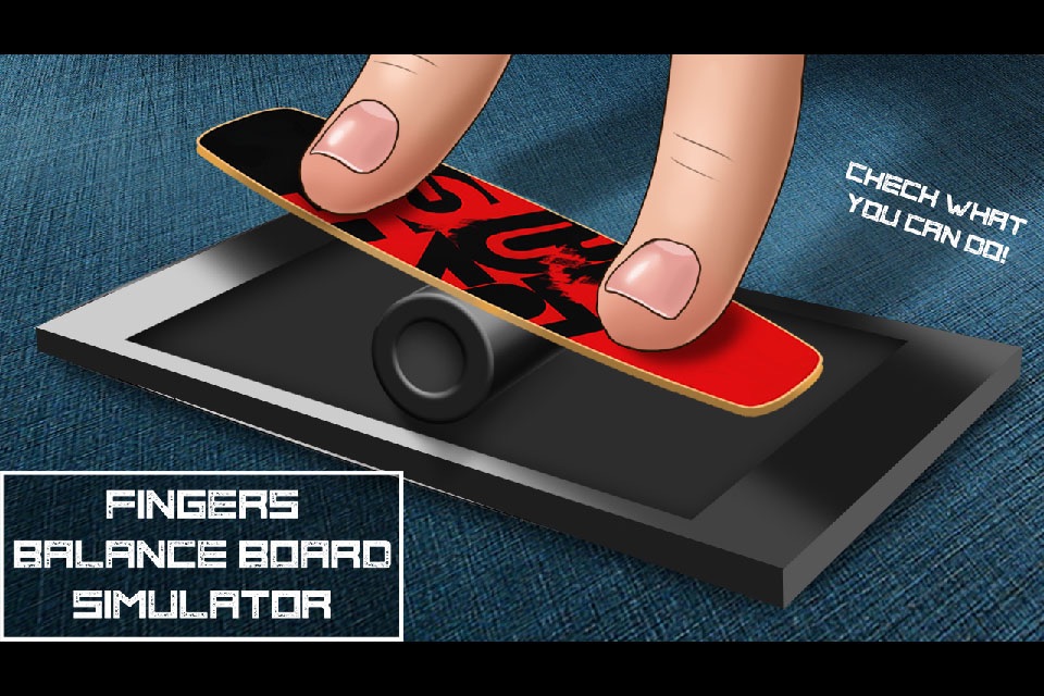 Fingers Balance Board Simulator screenshot 2