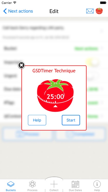 GSDfaster - GTD, ToDo Lists & Tomato Timer screenshot-4