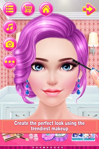 Prom Date Salon - High School Party Night: Spa Makeup Dressup & Makover Game for Girls screenshot 3