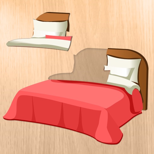 Furniture Puzzle for kindergarten kids - learning game icon