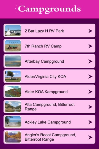 Montana Campgrounds & RV Parks screenshot 2