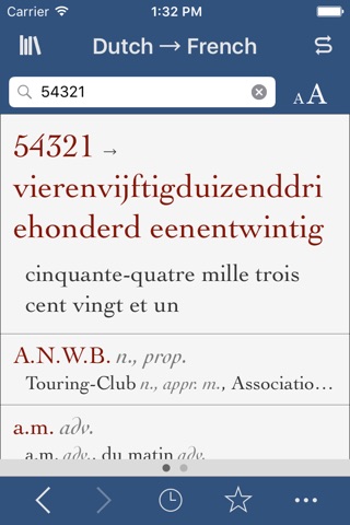 Ultralingua Dutch-French screenshot 3