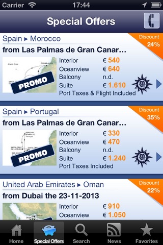 Ticketmsc - Cruises screenshot 2