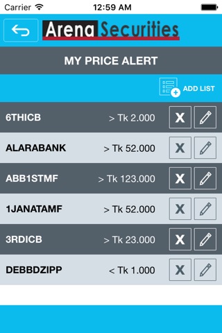 Arena Securities screenshot 3