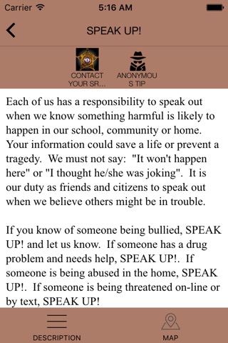 RCSO SPEAK UP! screenshot 2