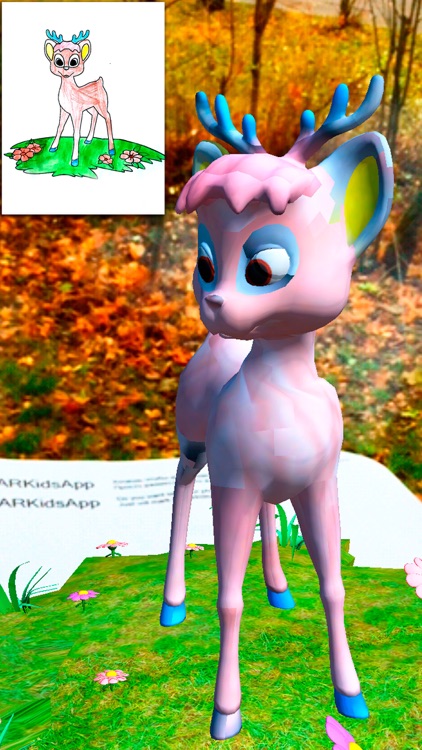 ARKids - AR Сoloring pages for girls. 3D effect augmented reality games.