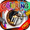 Coloring Book Painting Pictures Free - "Mortal Kombat edition"