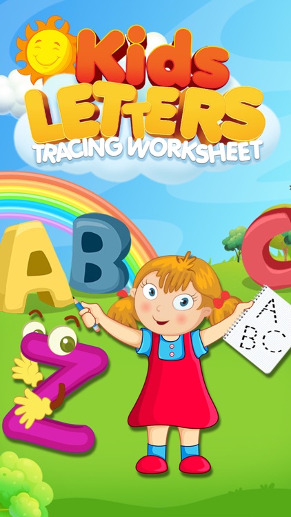 Kids Letters Tracing Worksheet