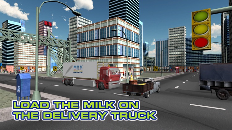 Milk Delivery Truck Simulator – Extreme trucker driving & parking game