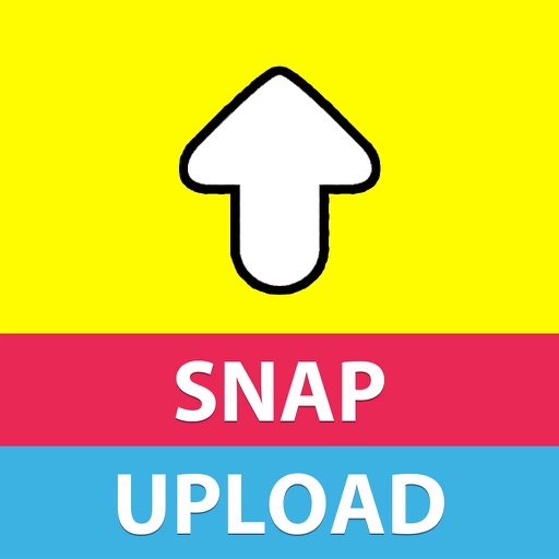 Snap Upload Free - Send photos & videos to snapchat icon
