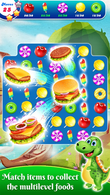 Food Splash-Free Candy Matching Puzzle Game screenshot-4