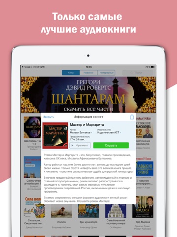 Топ аудио книг