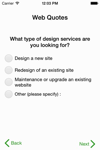 Web Design Quotes screenshot 3