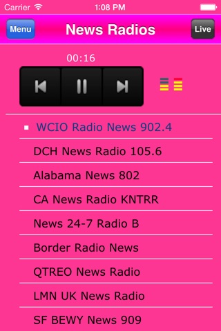 * News Radios * screenshot 2